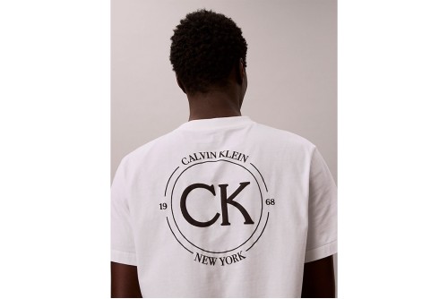 Calvin Klein Embroidered Logo T-Shirt Ανδρικό (LV04RE825G YAF)