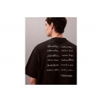 Calvin Klein Relaxed Script Logo T-Shirt Ανδρικό (LV04RE828G UB1)