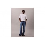 Calvin Klein Relaxed Script Logo T-Shirt Ανδρικό (LV04RE828G YAF)