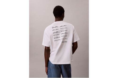 Calvin Klein Relaxed Script Logo T-Shirt Ανδρικό (LV04RE828G YAF)