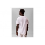 Calvin Klein Ανδρικό Κοντομάνικο T-Shirt Λευκό