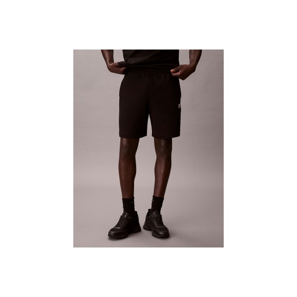 Calvin Klein Cotton Terry Badge Jogger Βερμούδα Αθλητική Ανδρική (LV04RF282G UB1)