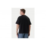 Calvin Klein Relaxed Logo Applique Ανδρικό Κοντομάνικο T-Shirt Μαύρο