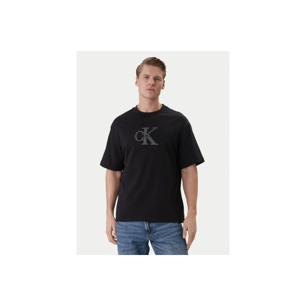Calvin Klein Relaxed Logo Applique T-Shirt Ανδρικό (LV04RF819G UB1)