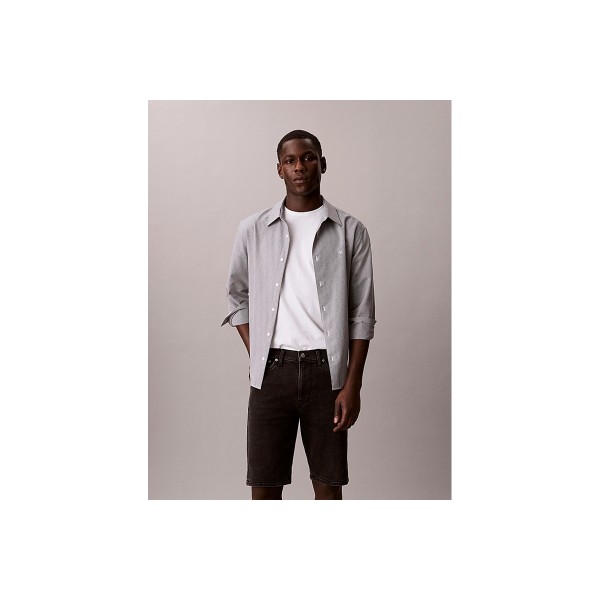 Calvin Klein Slim Denim Βερμούδα Τζιν Ανδρική (LV04RF921G 846)