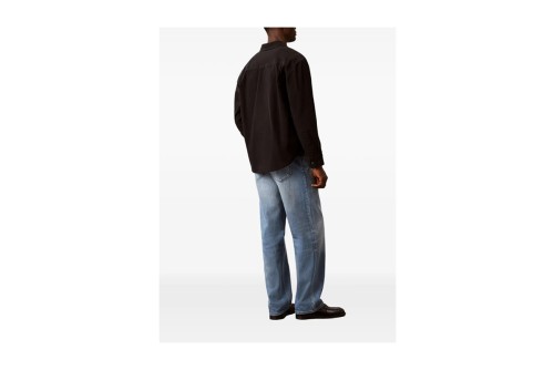 Calvin Klein Cotton Canvas Πουκάμισο Μακρυμάνικο Ανδρικό (LV04RG407G UB1)
