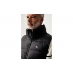 Calvin Klein Ανδρικό Αμάνικο Μπουφάν Μαύρο