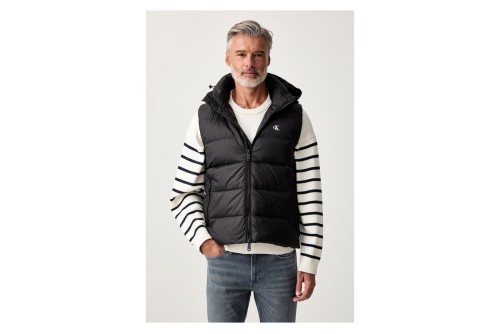 Calvin Klein Hooded Down Puffer Μπουφάν Αμάνικο Ανδρικό (LV04RG514G UB1)
