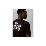 Calvin Klein Resort Graphic Ανδρικό Κοντομάνικο T-Shirt Μαύρο
