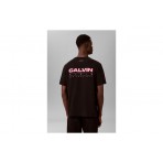 Calvin Klein Relaxed Back Logo Ανδρικό Κοντομάνικο T-Shirt Μαύρο, Ροζ