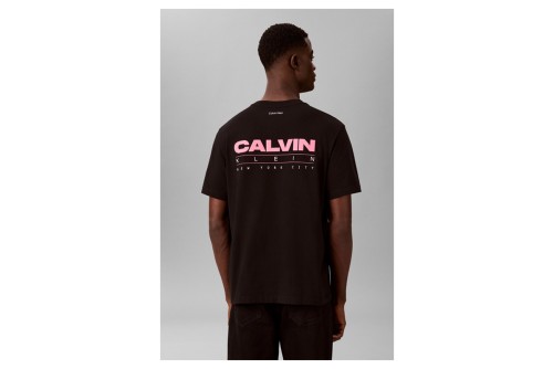 Calvin Klein Relaxed Back Logo T-Shirt Ανδρικό (LV04RG827G UB1)