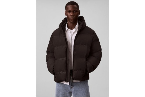 Calvin Klein Relaxed Logo Heat Seal Down Μπουφάν Puffer Ανδρικό (LV04RH523G UB1)