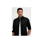 Calvin Klein Classic Oxford Cotton Ανδρικό Μακρυμάνικο Πουκάμισο Μαύρο