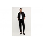Calvin Klein Classic Oxford Cotton Ανδρικό Μακρυμάνικο Πουκάμισο Μαύρο