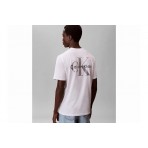Calvin Klein Ανδρικό Κοντομάνικο T-Shirt Λευκό