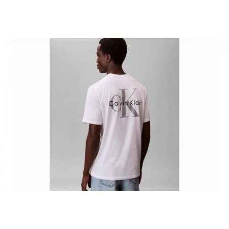 Calvin Klein Ανδρικό Κοντομάνικο T-Shirt Λευκό