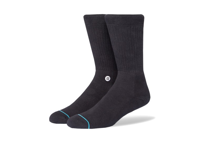 Stance Icon Unisex Κάλτσες μέχρι τη Γάμπα Μαύρες