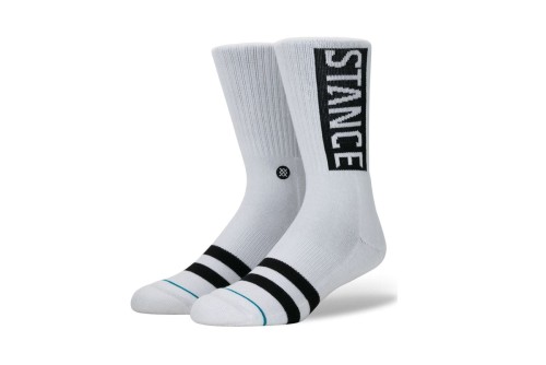 Stance Og Κάλτσες Ψηλές 1 Ζευγάρι (M556D17OGG-WHT)