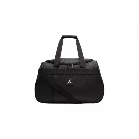 Jordan Jam Essentials Duffle Αθλητικός Σάκος Ώμου - Χειρός Μαύρος