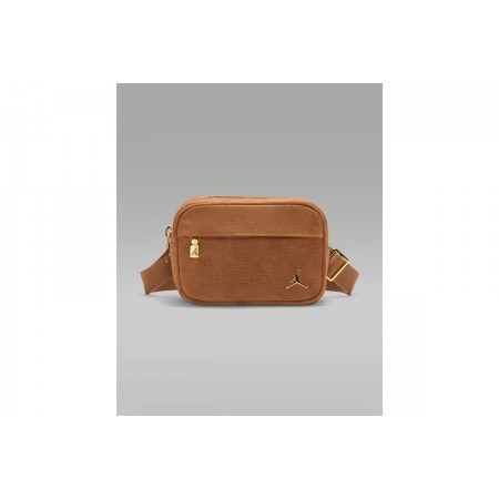 Jordan Suede Monogram Τσαντάκι Χιαστί 