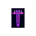 Micro Mini Deluxe Glow Led Πατίνι Μωβ
