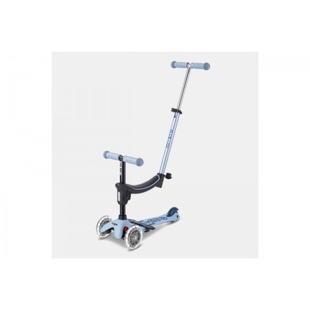 Micro Mini2Grow Deluxe LED Βρεφικό - Παιδικό Πατίνι Γαλάζιο