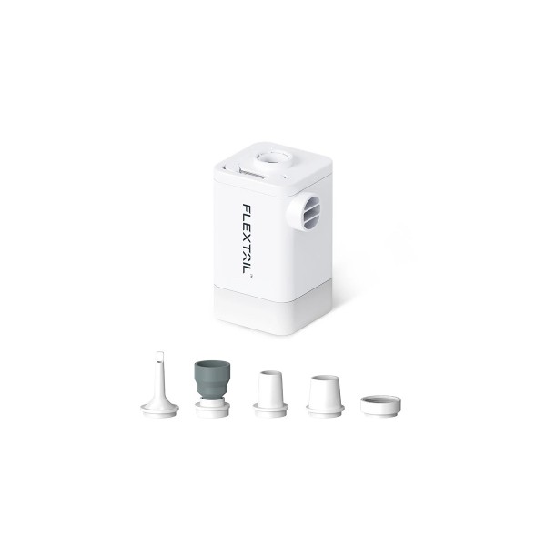 Flextail Max Pump 2 Plus Επαναφορτιζόμενη Τρόμπα 4 Σε 1 (MPPP-01NR220406 WHITE)