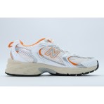 New Balance 530 Unisex Sneakers Λευκά, Πορτοκαλί, Ασημί, Μπεζ