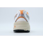 New Balance 530 Unisex Sneakers Λευκά, Πορτοκαλί, Ασημί, Μπεζ