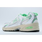 New Balance 530 Sneakers Λευκά, Πράσινα, Ασημί, Μπεζ