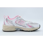 New Balance 530 Sneakers Λευκά, Ροζ, Ασημί, Μπεζ