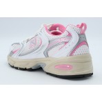 New Balance 530 Sneakers Λευκά, Ροζ, Ασημί, Μπεζ