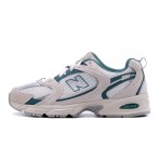 New Balance 530 Unisex Sneakers Λευκά, Γκρι Ανοιχτά, Πράσινα