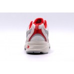 New Balance 530 Unisex Sneakers Λευκά, Γκρι Ανοιχτά, Κόκκινα