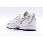 New Balance 530 Unisex Sneakers Λευκά, Μπεζ, Ασημί