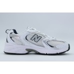 New Balance 530 Unisex Sneakers Λευκά, Ασημί, Μπλε Σκούρο
