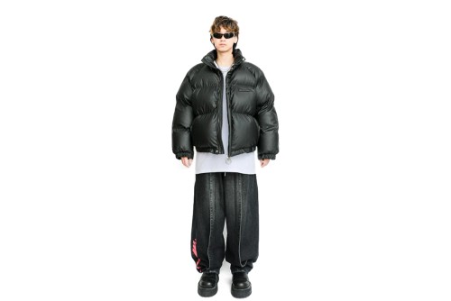 Mwm Μπουφάν Puffer (MW074071362 BLACK)