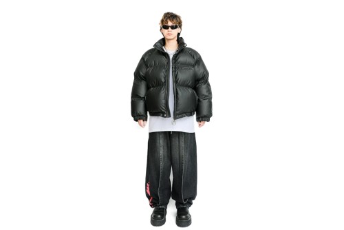 Mwm Μπουφάν Puffer (MW074071362 BLACK)