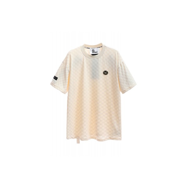 Mwm Checked T-Shirt (MW082020518 ECRU)