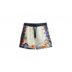 Mwm Floral Βερμούδα Αθλητική (MW082040543 ECRU)