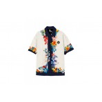 Mwm Floral Short Sleeve Πουκάμισο Κοντομάνικο (MW082080542 ECRU)