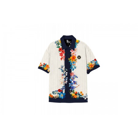 Mwm Floral Short Sleeve Πουκάμισο Κοντομάνικο 