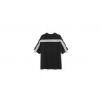 Mwm Metal Tape Detail Regular Fit T-Shirt (MW091020419 BLACK)