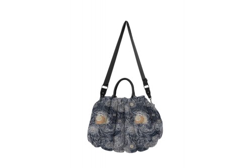 Mwm Pet Carrier Moon Tapestry Design Τσάντα Μεταφοράς Κατοικιδίο (MW091200529 BLACK)