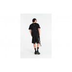 Mwm Cords Back Circle Logo Patch Regular Fit T-Shirt (MW092020358 BLACK)