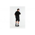 Mwm Deconstructed Zip Detail Regular Fit T-Shirt (MW092020376 BLACK)