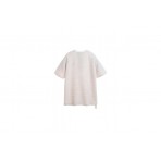 Mwm Pleated Texture Regular Fit T-Shirt (MW092020406 ECRU)