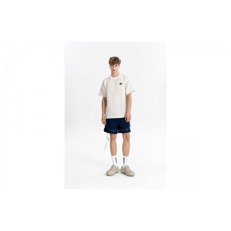 Mwm Pleated Texture Regular Fit T-Shirt 
