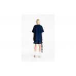 Mwm Pleated Texture Regular Fit T-Shirt (MW092020406 NAVY)