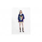 Mwm Ultra-Oversized Country Team Jersey T-Shirt (MW092020423 BLUE)